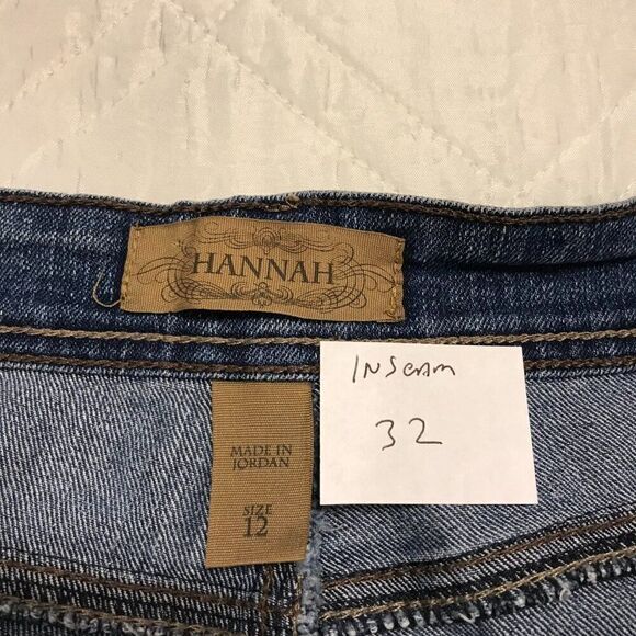 Hannah fashon blue jeans size 12 - Picture 3 of 5